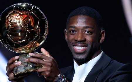 Dembelé Crowned Ballon d’Or Winner as PSG Sweep Awards Night