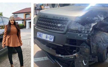 Zari Hassan Crashes Her Range Rover, Shares Emotional Reflections With Fans