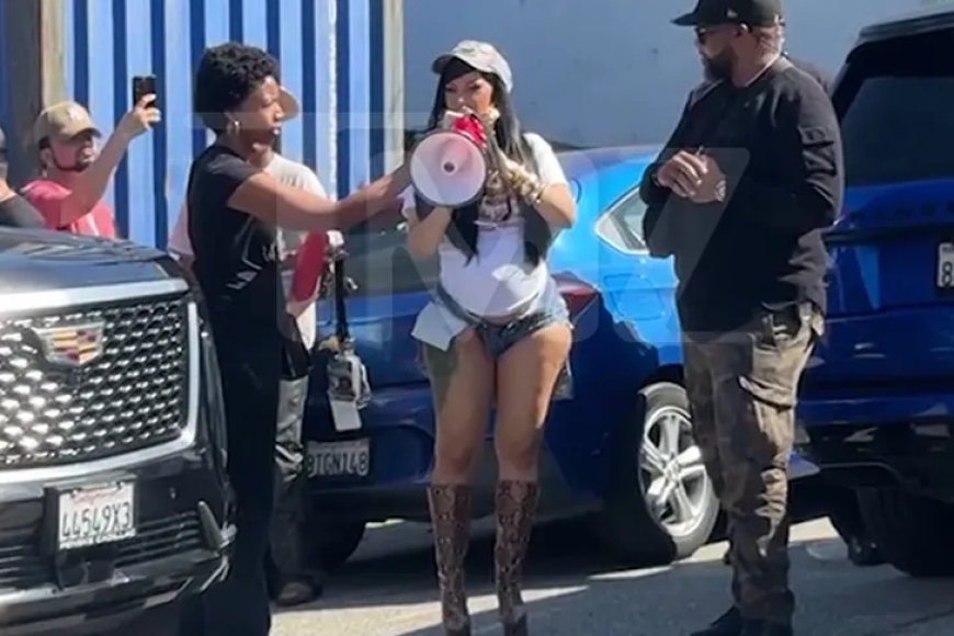 Cardi B Brings the Heat to Long Beach Amid Album Promo