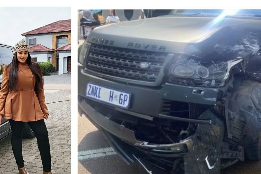 Zari Hassan Crashes Her Range Rover, Shares Emotional Reflections With Fans