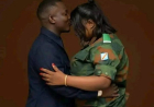 DRC female soldier gets one-year suspended sentence over viral kissing photos