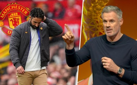 Jamie Carragher Predicts Ruben Amorim’s Man Utd Exit Before Christmas as Pressure Mounts