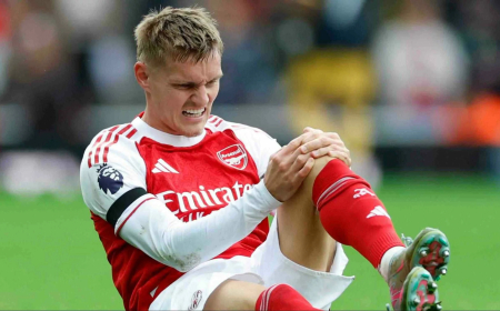 Arsenal captain Ødegaard targets November return