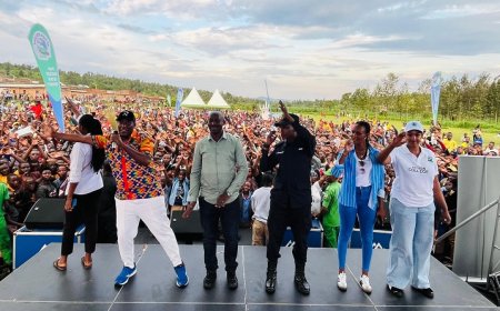 Senderi Thrills Thousands in Nyagatare and Gatsibo as He Marks 20 Years in Music