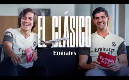 Carreras Ready for His First El Clásico as Courtois Urges Calm Before Bernabéu Battle