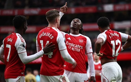 Eberechi Eze’s Stunning Strike Seals Narrow Arsenal Win over Crystal Palace