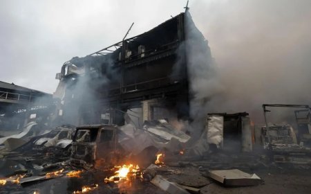 Russian strikes hit Ukraine’s capital as war enters third year