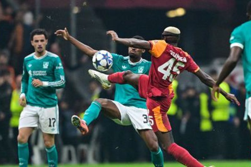 Galatasaray stun Liverpool as Osimhen penalty seals Champions League upset