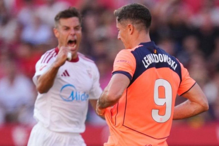 Sevilla Thrash Barcelona 4-1 to revive Barca's Back-to-Back Losses in 2025