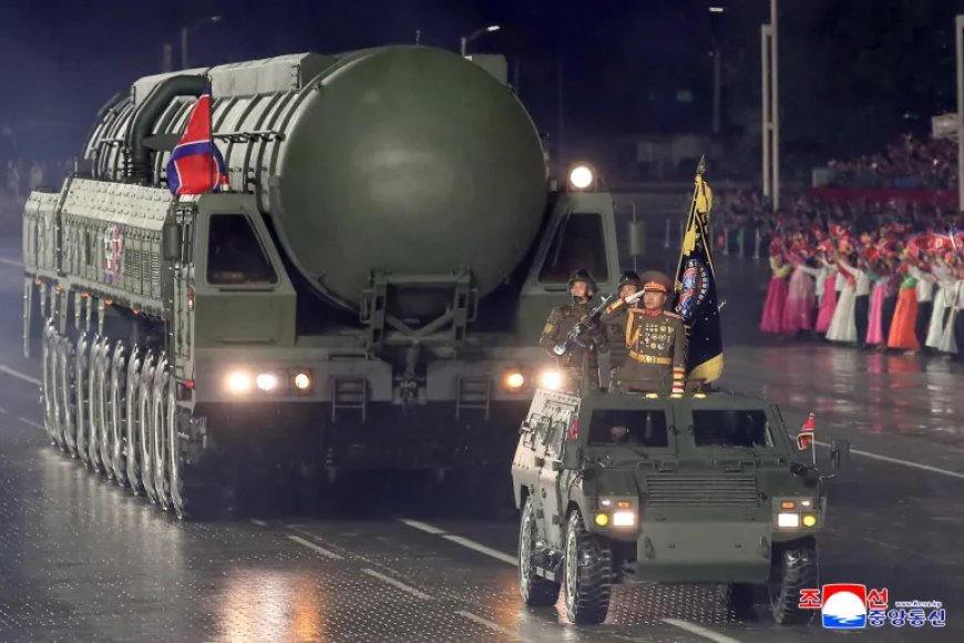 North Korea showcases its most powerful weapons in military parade