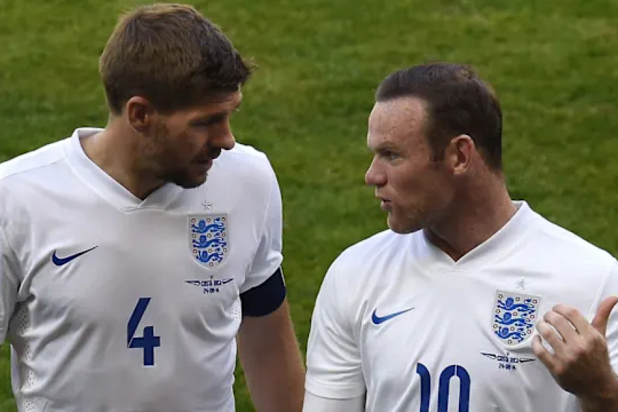 Wayne Rooney Fires Back at Steven Gerrard Over “Egotistical Losers” Jibe
