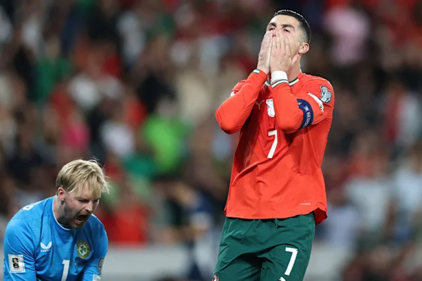Ronaldo Misses Penalty as Portugal Snatch Dramatic Late Win Over Ireland