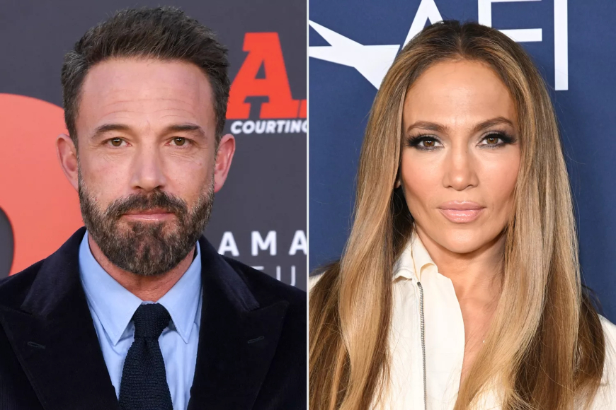Jennifer Lopez and Ben Affleck in a “Good Place”  But No Signs of a Romantic Reunion