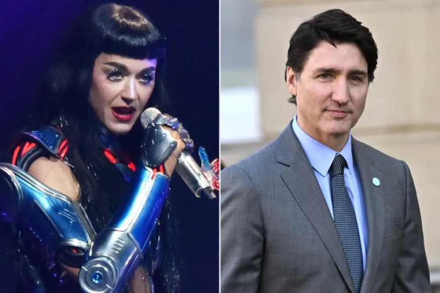 Katy Perry Teases Romance with Justin Trudeau During London Concert