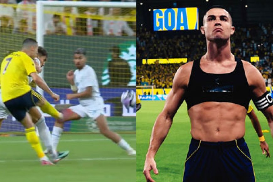 Cristiano Ronaldo Scores Thunderbolt After Missing Penalty  