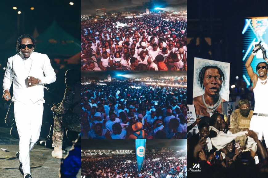 Shatta Wale Brings Accra to a Standstill as Thousands Flock to “Shatta Fest 2025” at Independence Square