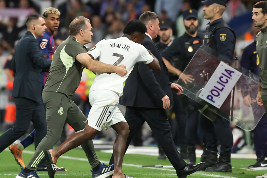 Vinicius Jr Tensions Flare as Real Madrid Beat Barcelona in Heated Clasico