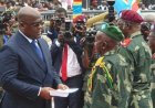 Tshisekedi vows to take up arms if needed to restore peace in Congo