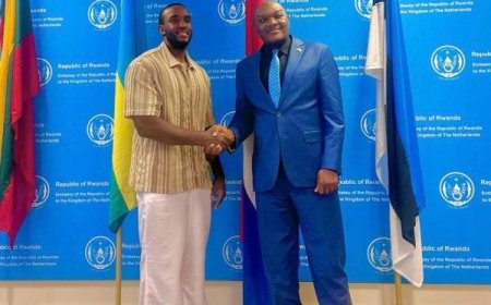 The Ben Visits Rwanda’s Embassy in the Netherlands After Stop in the UK