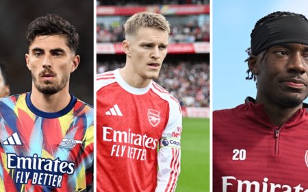 Arsenal handed major fitness boost as key stars near return ahead of North London derby