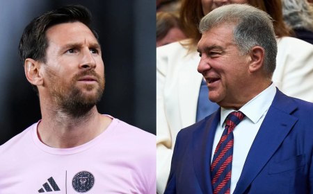 Laporta ends Messi comeback talk “It’s not realistic right now”