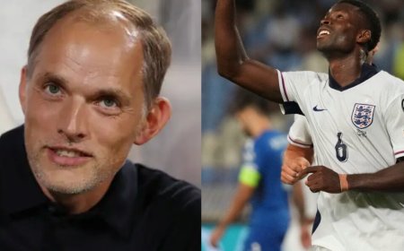 Tuchel leaves Scott and Guehi out of England squad for Serbia clash