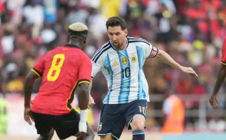 Messi Inspires Argentina to Victory as Angola Pay $12m for Anniversary Friendly