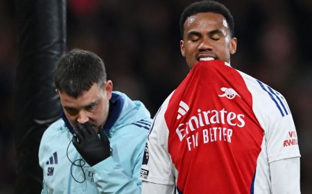 Arteta confirms Gabriel sidelined for weeks as Arsenal face defensive crisis