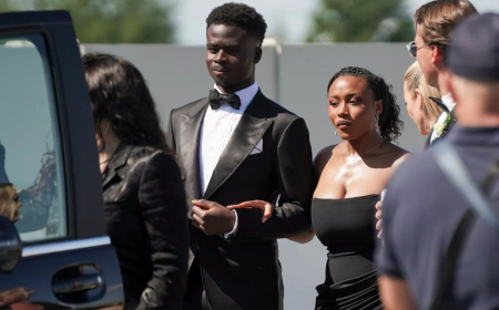 Saka Reportedly Engaged to Long-Term Partner Tolami Benson After Luxurious London Proposal