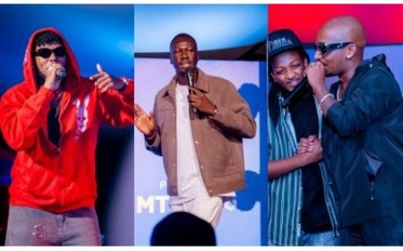 Kenny Sol and Chriss Eazy Join Hilary Okello at Gen-Z Comedy Night