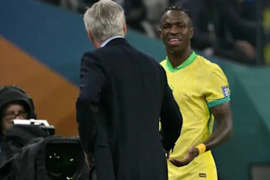 Ancelotti Calls for Calm as Vinícius Jr. Returns to Brazil Squad After Madrid Meltdown