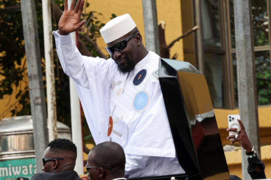 Guinea junta leader Mamady Doumbouya confirms bid for december presidential election