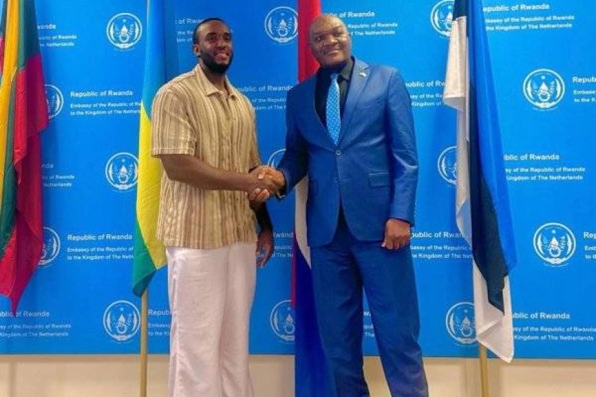 The Ben Visits Rwanda’s Embassy in the Netherlands After Stop in the UK