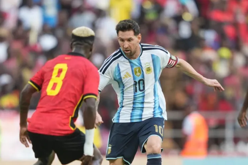 Messi Inspires Argentina to Victory as Angola Pay $12m for Anniversary Friendly