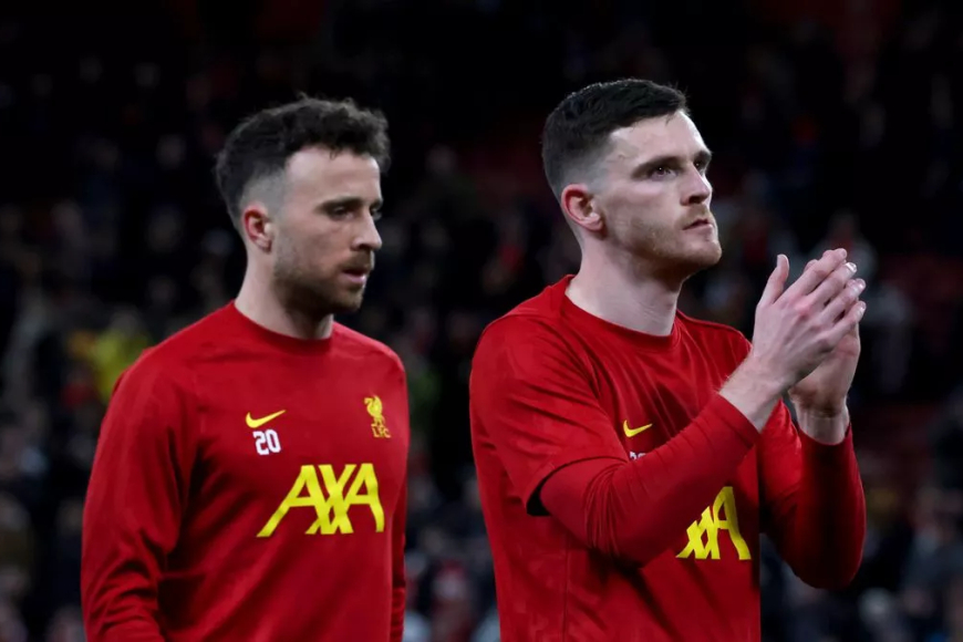 Andy Robertson admits he “still hears Jota’s voice” as Liverpool stars quietly struggle with grief