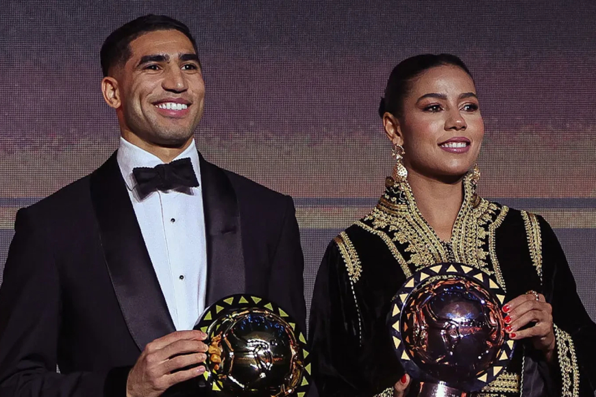 Hakimi and Chebbak Crowned Africa’s Best as Morocco Celebrates Historic Night at CAF Awards