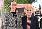 Holland Taylor Supports Sarah Paulson at Her Walk of Fame Ceremony  Plus Hugh Jackman, Mariah Carey and More A-List Sightings