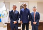 Kagame hosts Jack Ma and Jerry Yang