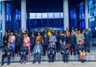 Rwanda honors 74 retiring police officer