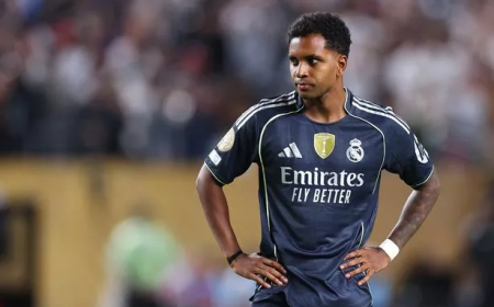 Rodrygo sets unwanted Real Madrid record as Arsenal links cool