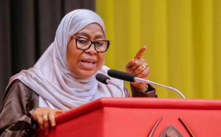 Samia Suluhu defends deadly protest crackdown
