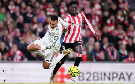 Kylian Mbappé Scores Twice as Real Madrid Defeat Athletic Bilbao 3–0 to Return to Winning Form