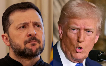 Trump accuses Zelenskyy of stalling peace proposal