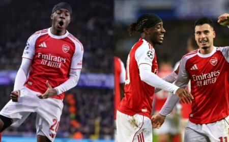 Madueke stars as Gunners seal perfect Champions League phase — 5 talking points