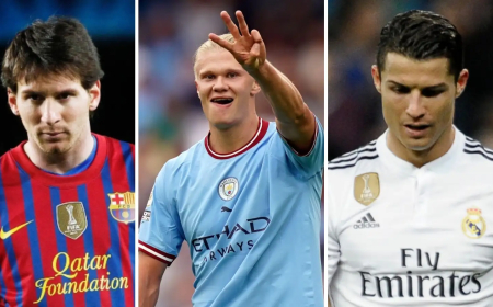 Haaland Hails Ronaldo and Messi as Models for Lasting Greatness