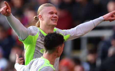 Haaland Sends Clear Title Message as Man City Cruise Past Crystal Palace