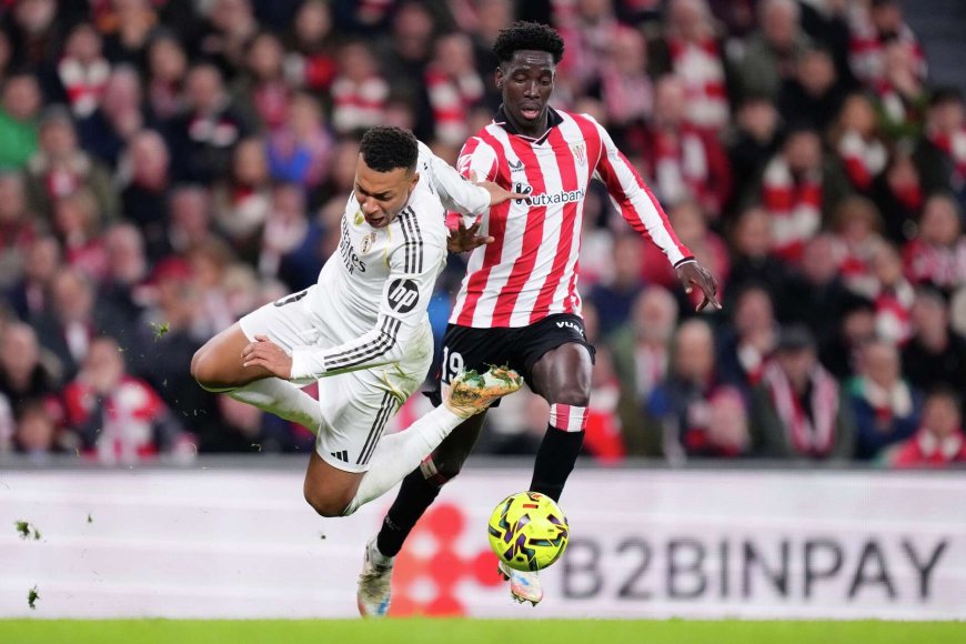 Kylian Mbappé Scores Twice as Real Madrid Defeat Athletic Bilbao 3–0 to Return to Winning Form