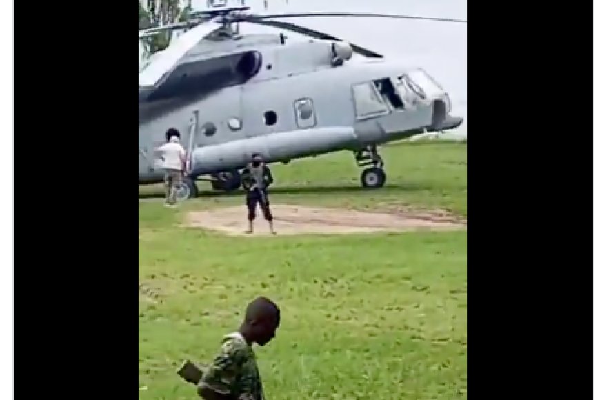 Helicopter crashes in Eastern DRC during military operations