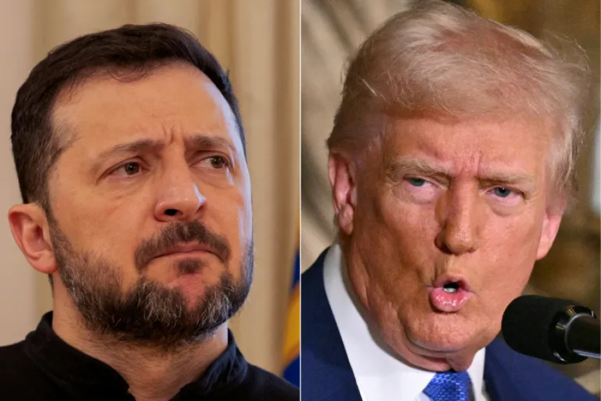 Trump accuses Zelenskyy of stalling peace proposal