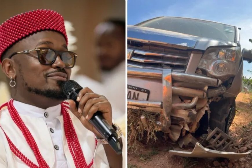 Ykee Benda Survives Serious Accident While Heading to Museveni Campaign Event